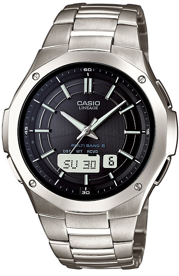 Casio Lineage LCW M160TD 1AER Digitaluhr für Ihn Multiband 6 & Solar